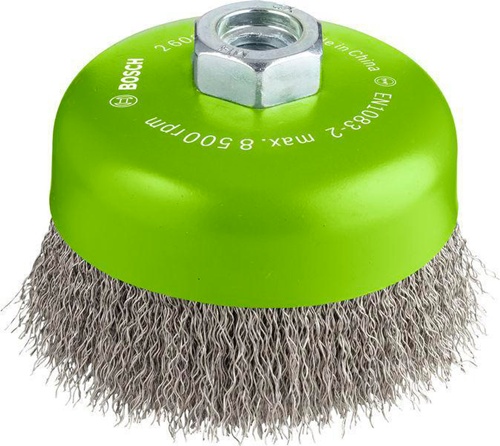 Bosch Topfbürste PRO Stainless Steel clean D.100mm Draht-St.0,3mm Edelstahl M14