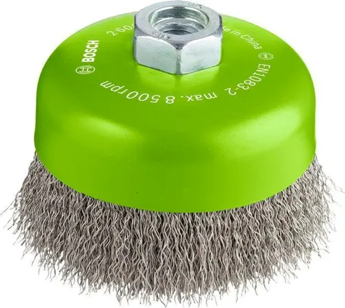 Bosch Topfbürste PRO Stainless Steel clean D.100mm Draht-St.0,3mm Edelstahl M14