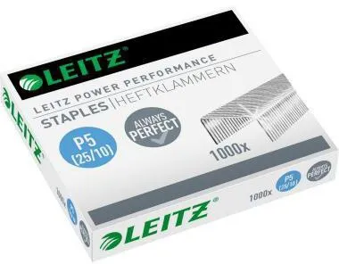 Leitz Heftklammer 55740000 25/10 verzinkt 1.000 St./Pack.