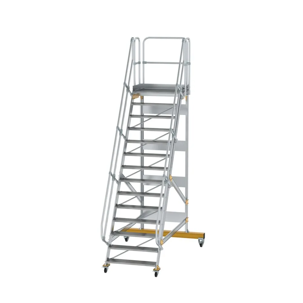 MUNK Plattformtreppe Aluminium,Stahl verzinkt