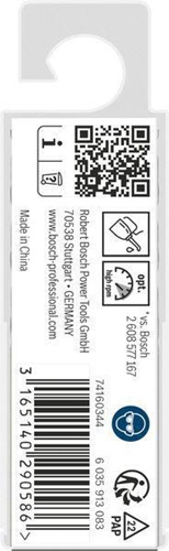 Bosch Metallbohrer PRO Metal Arbeits-L.39mm D.3,5mm L.70mm 10St.