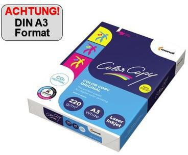Color Copy Kopierpapier 2100005100 A3 220g weiß 250 Bl./Pack.