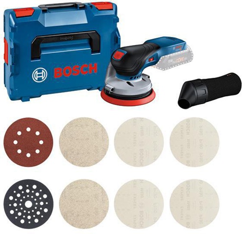 Bosch Akku-Exzenterschleifer GEX 18V-125 Teller-D.125mm m.Schleifscheiben 