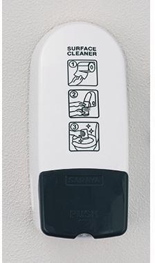SARAYA Spender 77450 für Toilettensitzreiniger 450ml