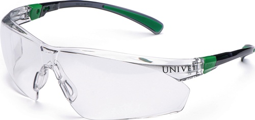 Schutzbrille 506 UP EN 166,EN 170 Bügel schwarz/grün PC UNIVET
