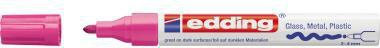 edding Lackmarker 750 4-750-9-009 2-4mm Rundspitze permanent rosa