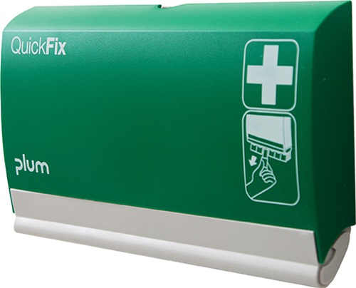 Pflasterspender Quick Fix® B232,5xH133,5xT33,0ca.mm grün PLUM