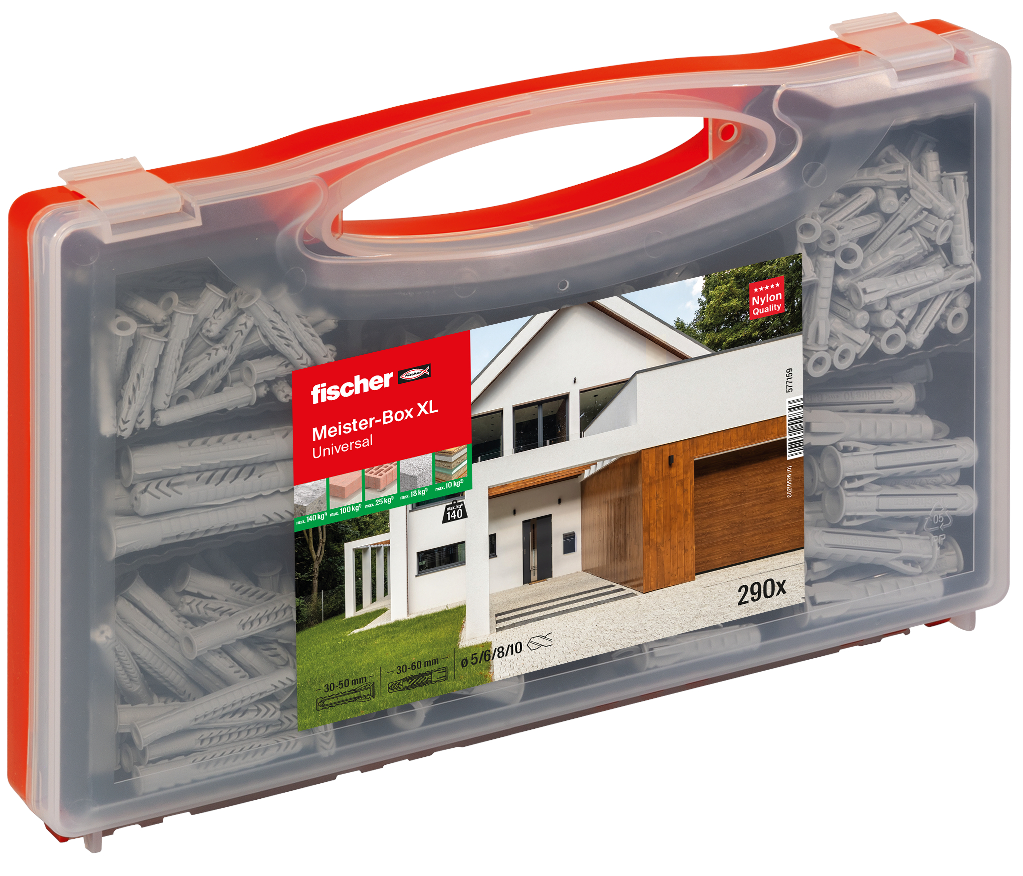 fischer Meister-Box XL Universal (290 Teile)