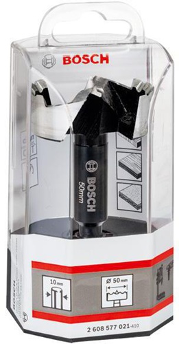 Bosch Forstnerbohrer DIN 7483G D.50mm L.90mm toothed edge Schaft-D.10mm 