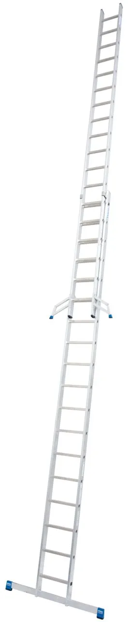 Krause STABILO Sprossen-SchiebeLeiter zweiteilig 2x18 Sprossen