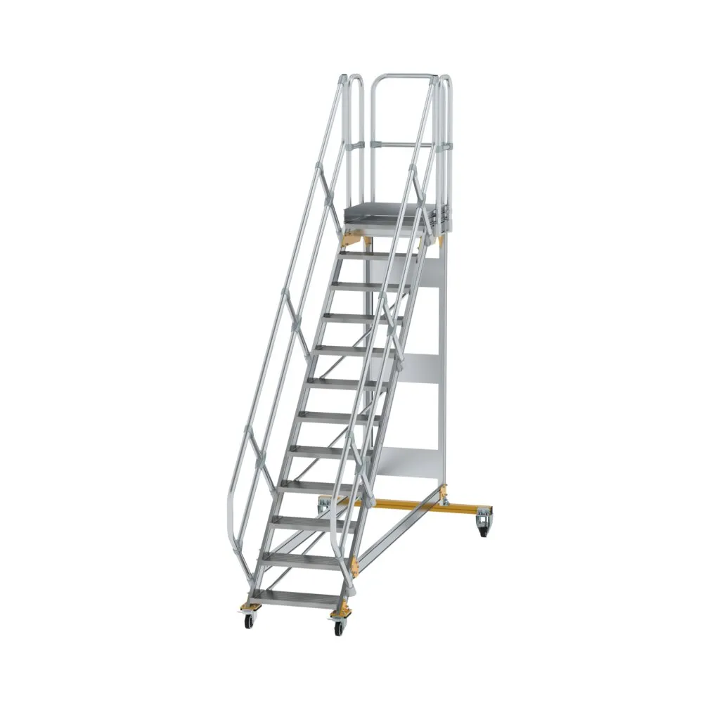 MUNK Plattformtreppe Aluminium,Stahl verzinkt