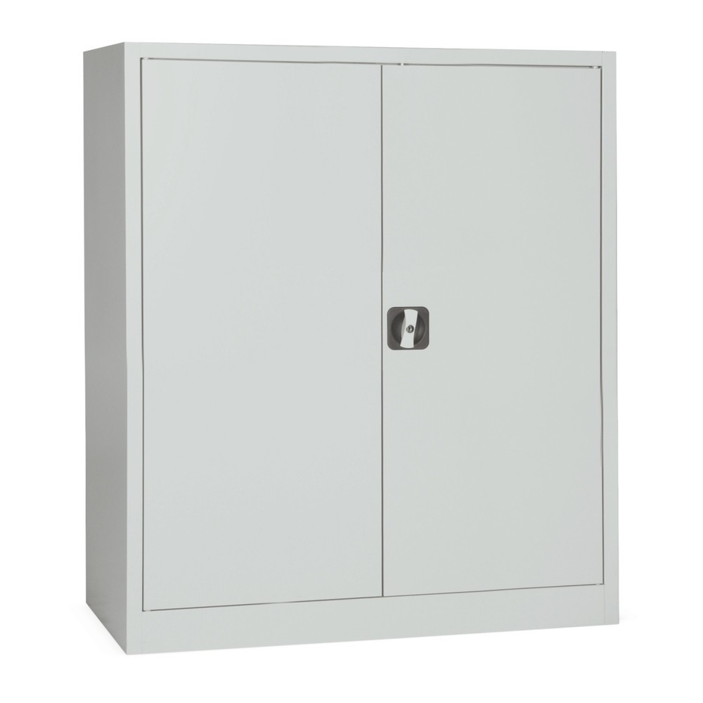 HEMMDAL Flügeltürschrank, 3 OH, Breite 1.200 mm, lichtgrau