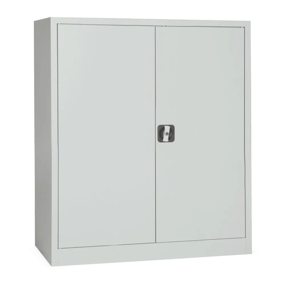 HEMMDAL Flügeltürschrank, 3 OH, Breite 1.200 mm, lichtgrau