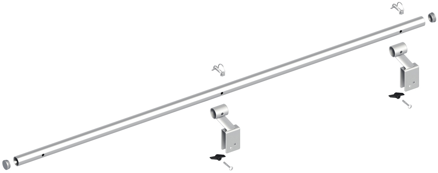 Layher Handlauf mit Ausstieg 2,0 m 1042/1054