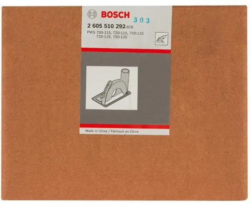 Bosch Führungsschlitten D.115/125mm m.Absaugstutzen D.35mm werkzeuglos