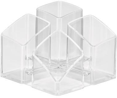 HAN Schreibtischköcher SCALA 17450-23 4Fächer transparent