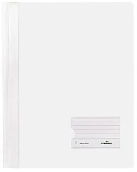 DURABLE Schnellhefter DURALUX 268002 DIN A4 Hartfolie weiß