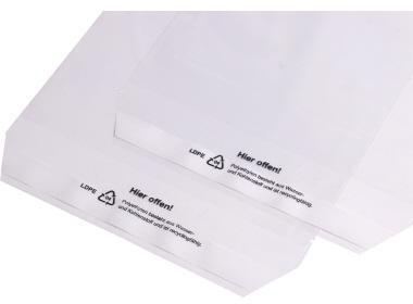 Versandtasche B4 0,07mm Polyethylen oF tr 100 St./Pack.