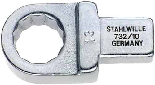 Ringeinsteckwerkzeug 732/10 13 SW 13mm 9x12mm CR-A-STA STAHLWILLE