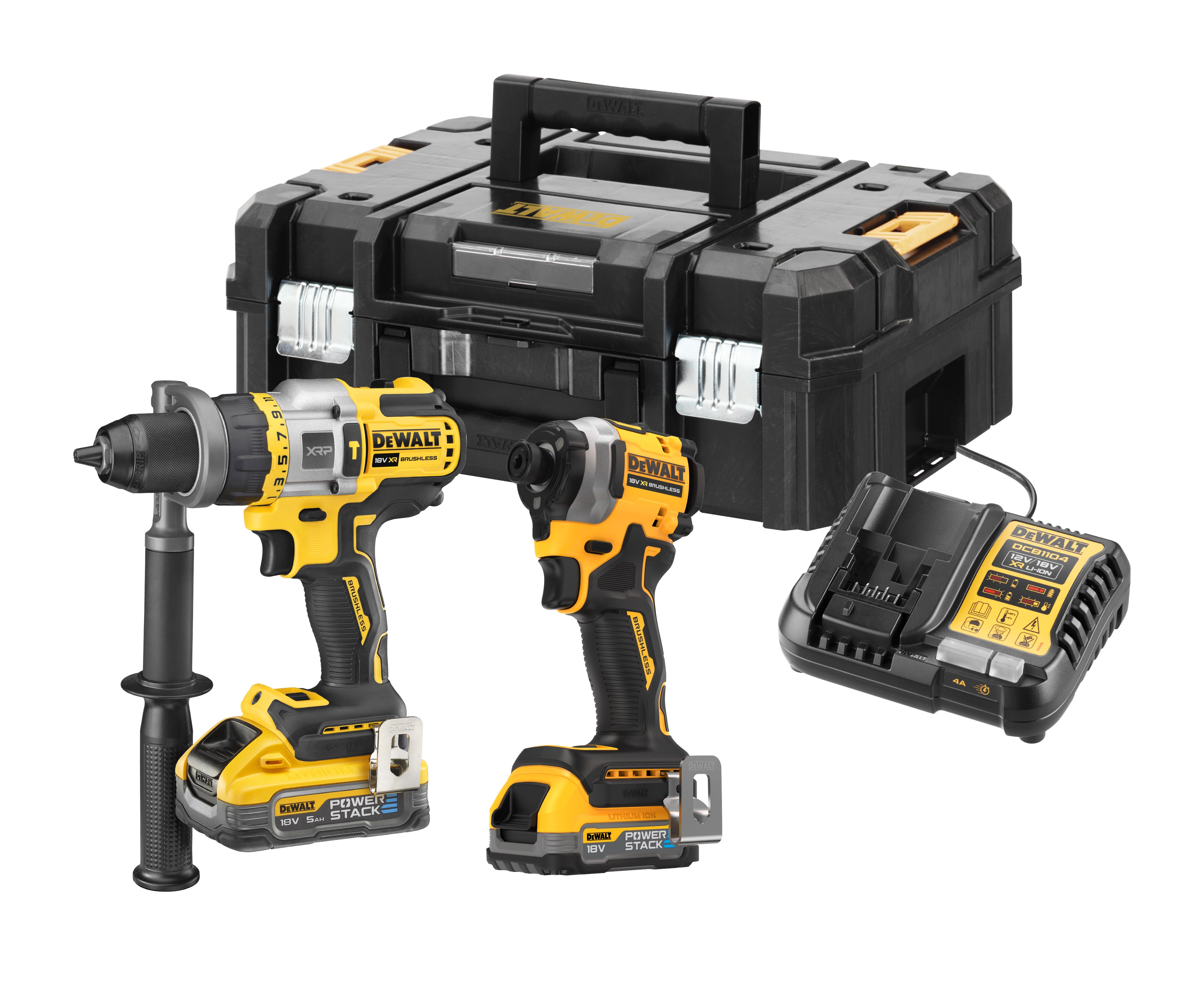 DEWALT DCK2052H1E1T-QW Akku-Kombopack 18 V 5 Ah / 1,7 Ah