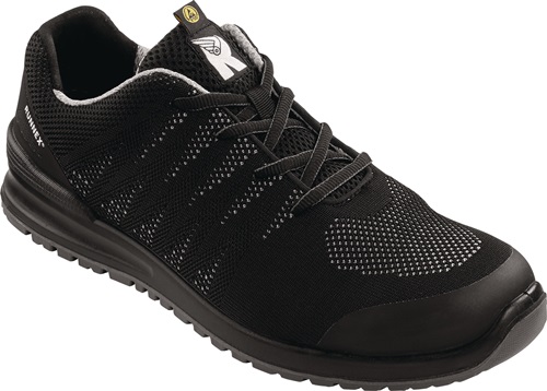 Sicherheitshalbschuh SportStar 5108 Gr.40 schwarz/grau S1P SRC ESD PES RUNNEX