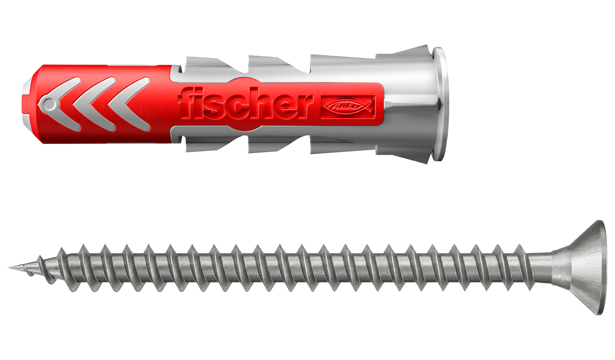 fischer DuoPower 8 x 40 S Schraube A2 nicht rostender Stahl