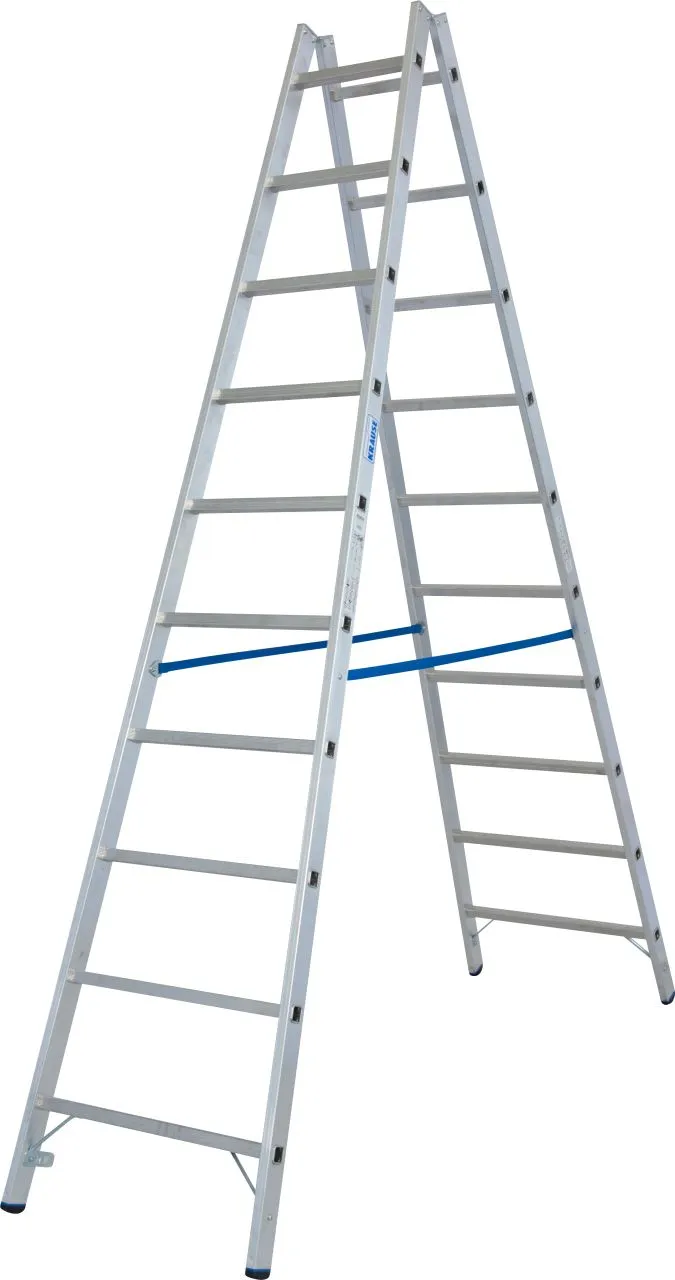 Krause STABILO Sprossen-DoppelLeiter 2x10 Sprossen