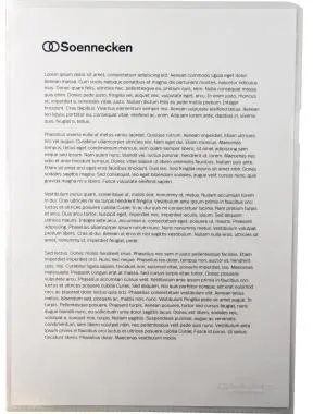 Soennecken Sichthülle 1509 DIN A4 PP transparent 10 St./Pack.