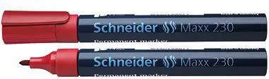 Schneider Permanentmarker Maxx 230 123002 Rundspitze 1-3mm rot