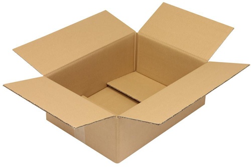 Faltkarton 2-wellig Maße 430x310x150mm A3 Qualität 2.3BC braun TRANSPAK