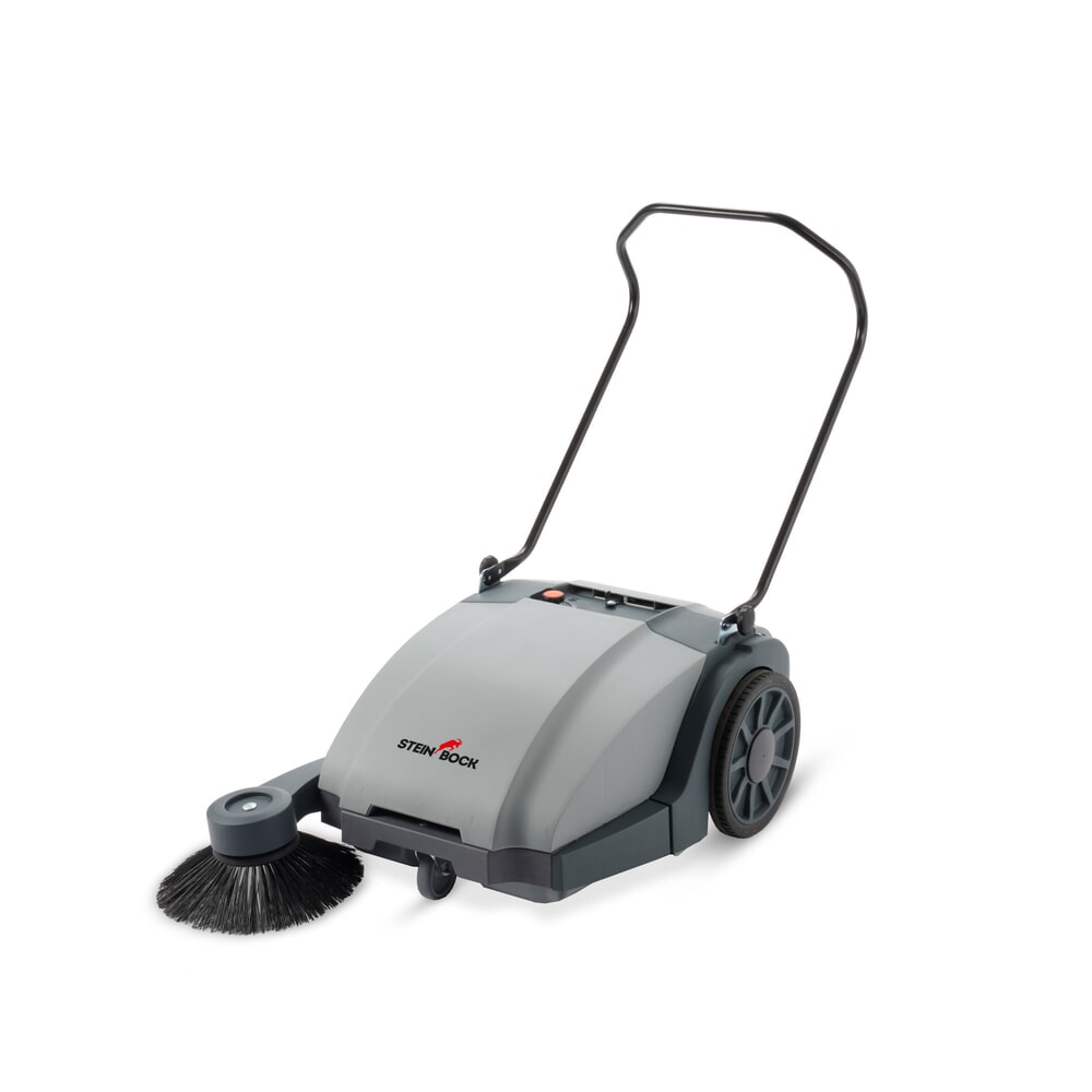 Steinbock® Handkehrmaschine VS 680 PRO, Kehrbreite 680 mm, 1 Seitenbesen