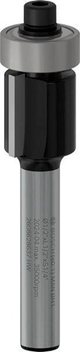 Bosch Bündigfräser Standard for Wood Schaft 1/4Zoll Arbeits-L.12,7mm D.12,7mm L.56mm