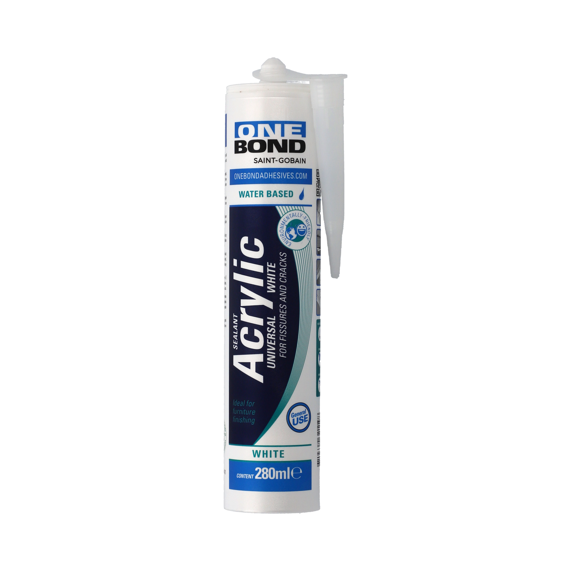 OneBond Acryldichtstoff Universal Weiß 