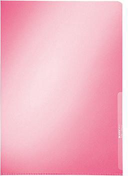 Leitz Sichthülle Premium 41000025 A4 0,15mm PVC rot 100 St./Pack.