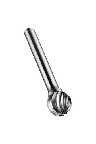 Frässtift Kopf-L.2,5mm HM Blank Schaft-D. 3mm