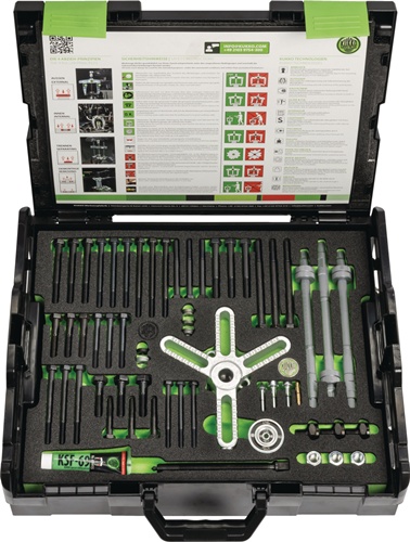 Seitenbolzen-Abziehsatz K-68 Spann-W.58-150mm Zugkr.5 t KUKKO