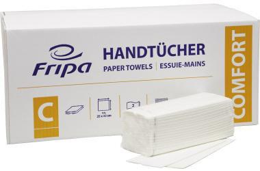 Fripa Comfort Handtücher 4342100 4342100 25x33 ws 24x128 Bl./Pack