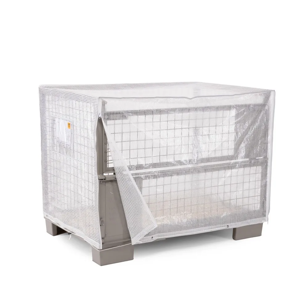 HEMMDAL Gitterbox-Abdeckhaube Mesh, HxBxT 950 x 1.250 x 850 mm, 160 g/m²