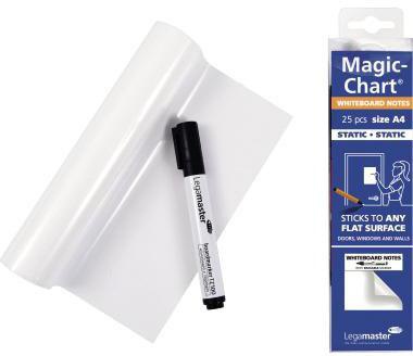 Legamaster Whiteboardfolie Magic 7-159100-A4 blanko 25 St./Pack.