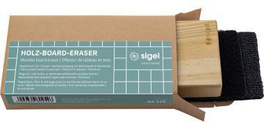 SIGEL Whiteboardlöscher BA120 Holz