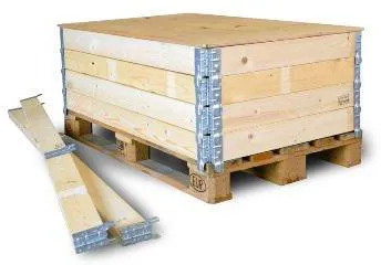 Holzaufsatzrahmen m.IPPC-Stempel Maße 800x600x200mm TRANSPAK