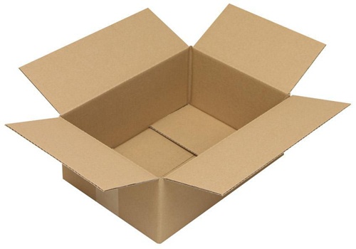 Faltkarton 1-wellig Höhenrillung Maße 305x215x120mm A4 Qualität 1.20 B braun