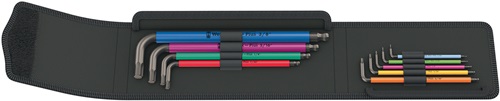 Winkelschraubendrehersatz 950/9 Hex-Plus Multicolour Imperial 1 9-tlg.zöllig