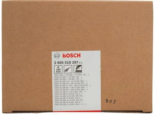 Bosch Schutzhaube D.180mm o.Deckblech m.Codierung zum Schleifen