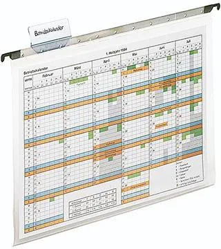 Leitz Hängetasche ALPHA 19290000 DIN A4 PVC transparent