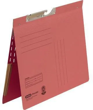 ELBA Pendelhefter 100570026 DIN A4 Dehntasche 320g Karton rot