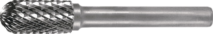 Frässtift WRC D.8mm Kopf-L.18mm Schaft-D.6mm HM Verz.Kreuz TECWERK