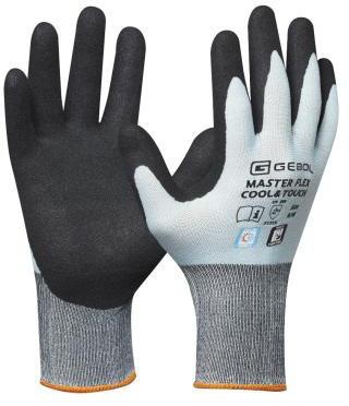 Arbeitshandschuh Nylon/Elasthan blau GEBOL