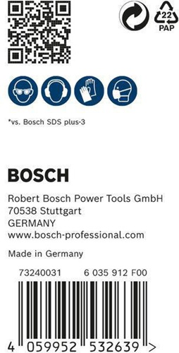 Bosch Hammerbohrer Expert SDS plus-7X D.12mm Arbeits-L.200mm L.265mm 30 St.