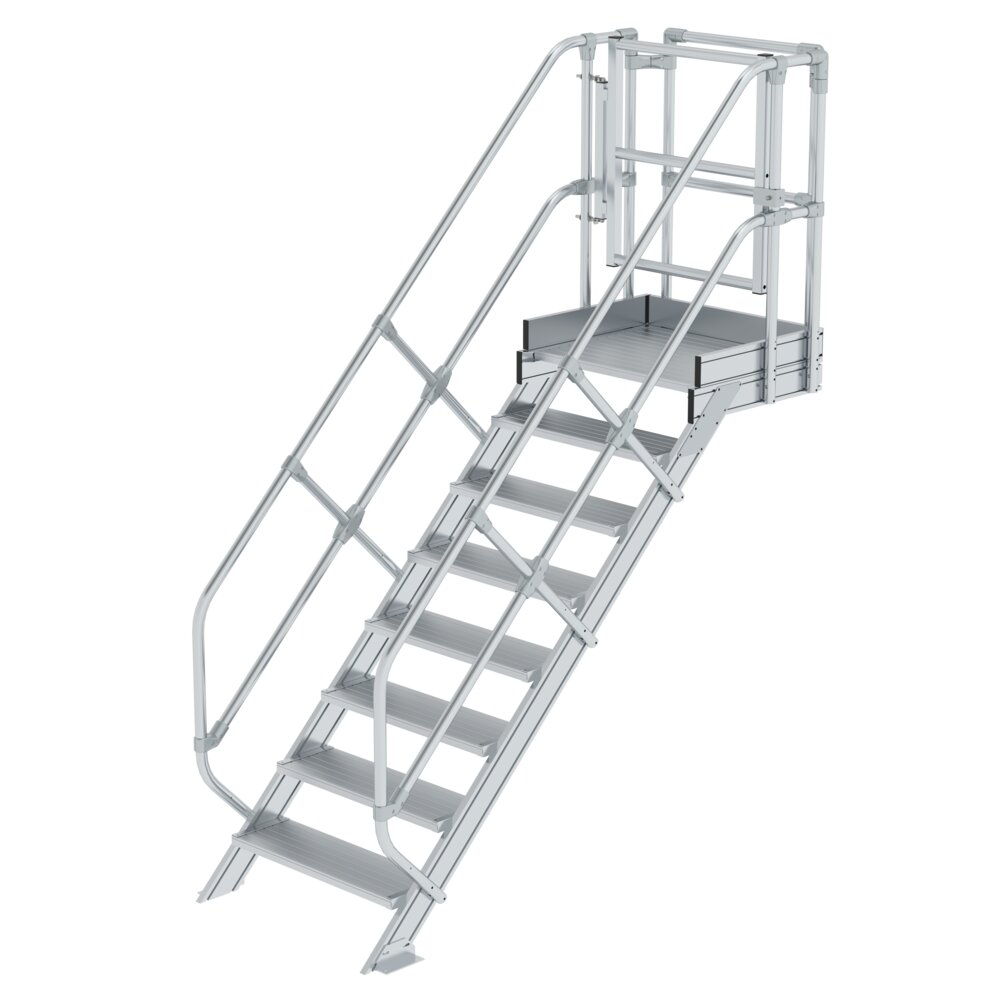 MUNK Treppe Aluminium